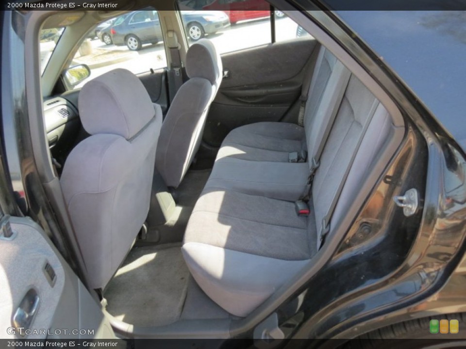 Gray Interior Rear Seat for the 2000 Mazda Protege ES #80183146