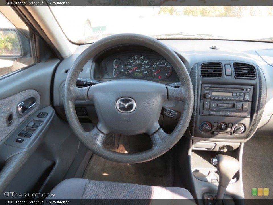 Gray Interior Dashboard for the 2000 Mazda Protege ES #80183210