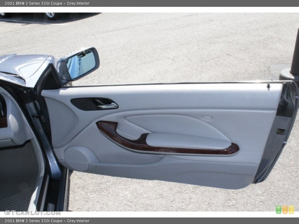 Grey Interior Door Panel for the 2001 BMW 3 Series 330i Coupe #80183452