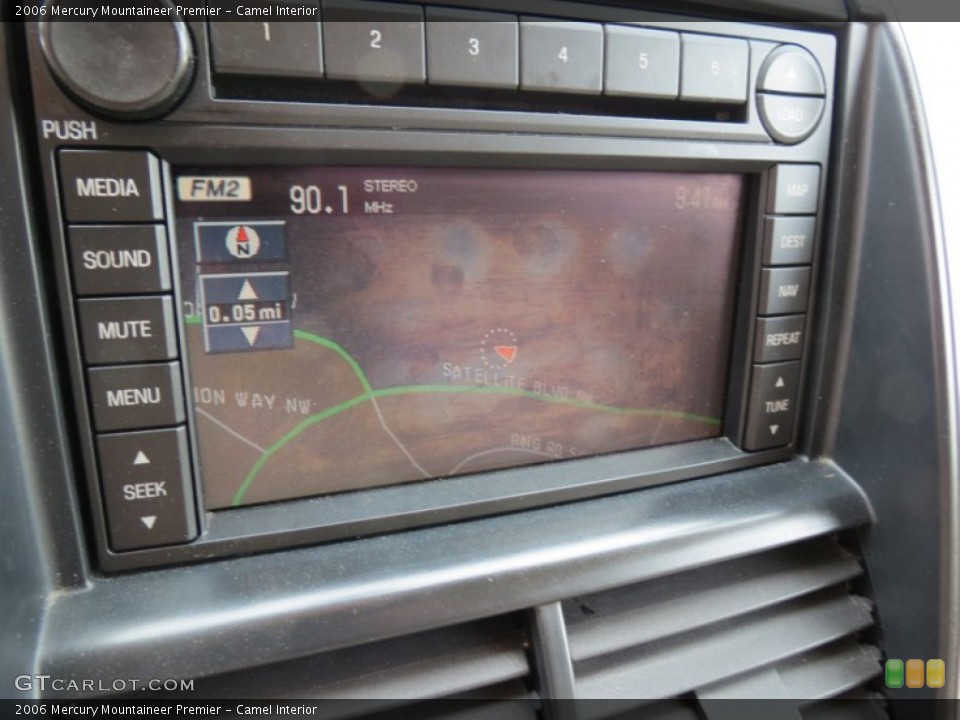 Camel Interior Navigation for the 2006 Mercury Mountaineer Premier #80184446