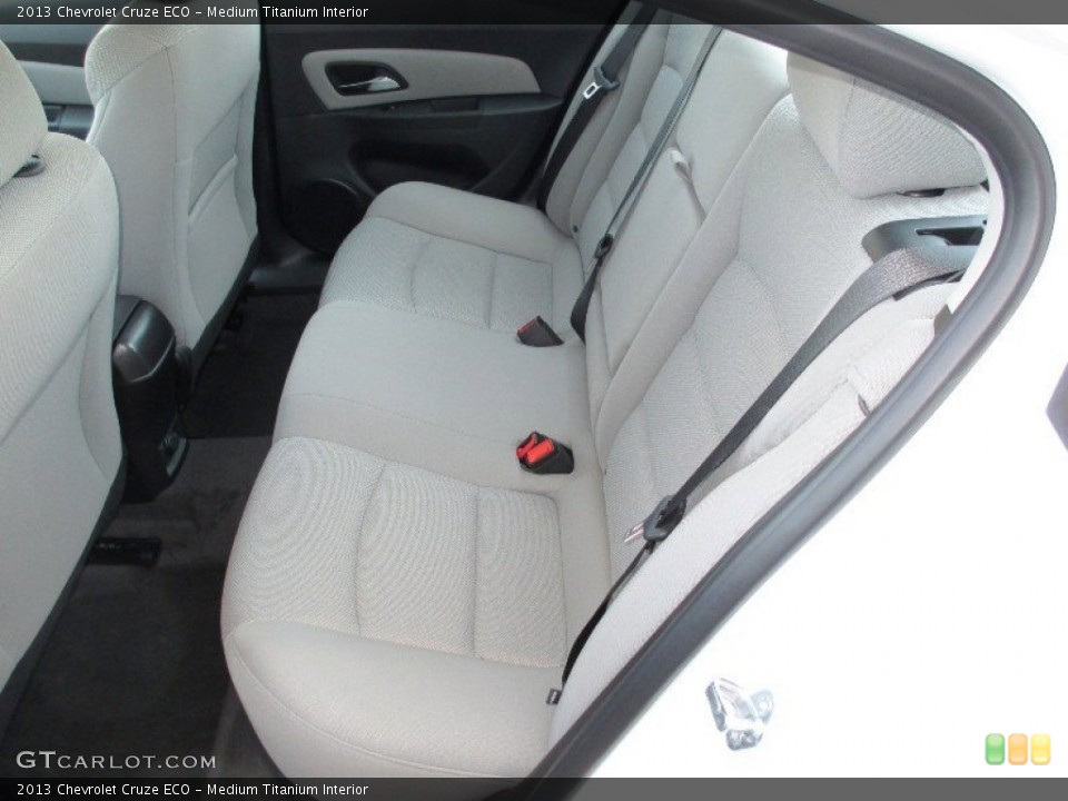 Medium Titanium Interior Rear Seat for the 2013 Chevrolet Cruze ECO #80184982