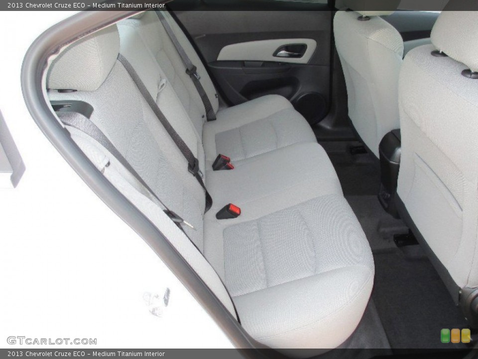 Medium Titanium Interior Rear Seat for the 2013 Chevrolet Cruze ECO #80184997