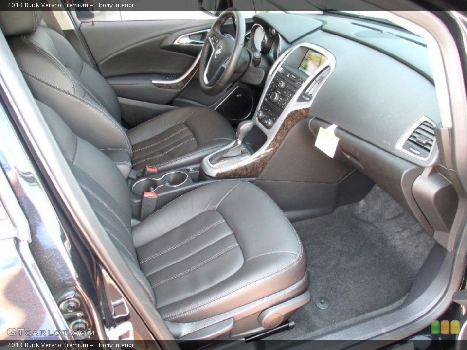 Ebony Interior Photo for the 2013 Buick Verano Premium #80185632