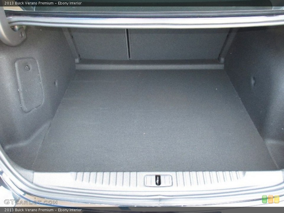 Ebony Interior Trunk for the 2013 Buick Verano Premium #80185906