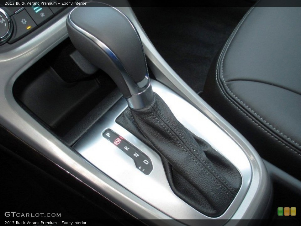 Ebony Interior Transmission for the 2013 Buick Verano Premium #80185971