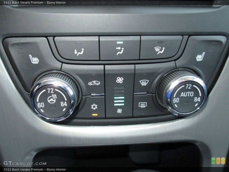 Ebony Interior Controls for the 2013 Buick Verano Premium #80185990
