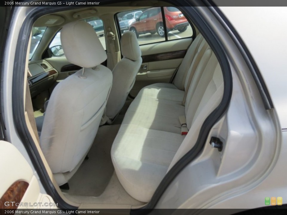 Light Camel Interior Rear Seat for the 2006 Mercury Grand Marquis GS #80186686