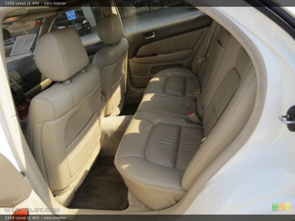 Ivory 1999 Lexus LS Interiors