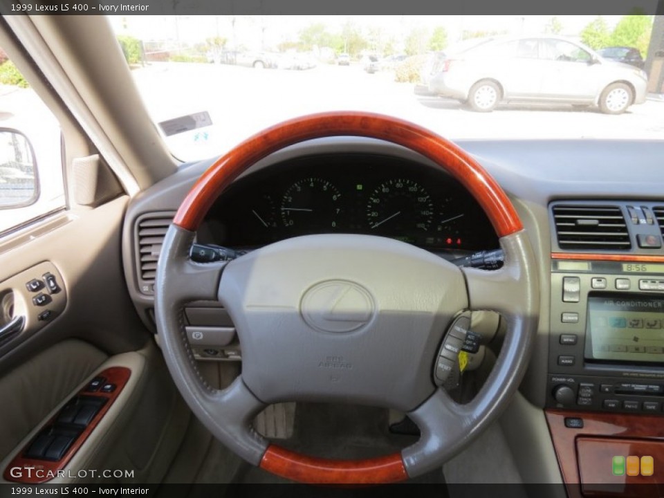 Ivory Interior Steering Wheel for the 1999 Lexus LS 400 #80186977
