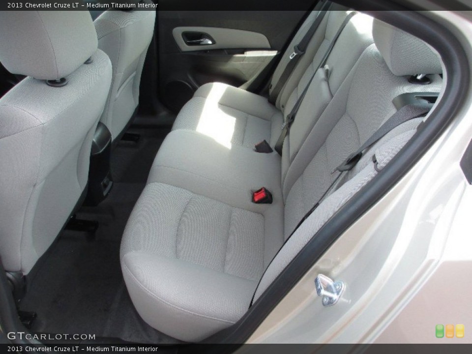 Medium Titanium Interior Rear Seat for the 2013 Chevrolet Cruze LT #80188558
