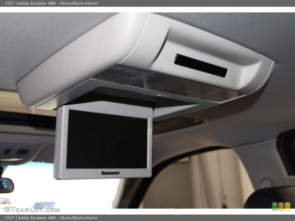 Ebony/Ebony Interior Entertainment System for the 2007 Cadillac Escalade AWD #80188867