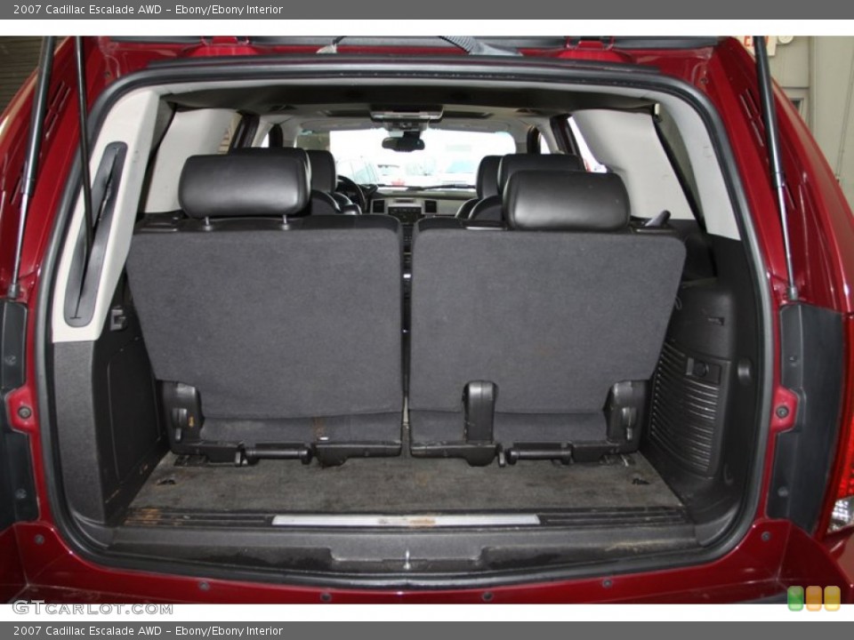 Ebony/Ebony Interior Trunk for the 2007 Cadillac Escalade AWD #80189191