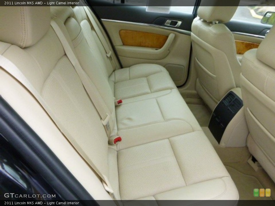 Light Camel Interior Rear Seat for the 2011 Lincoln MKS AWD #80190028