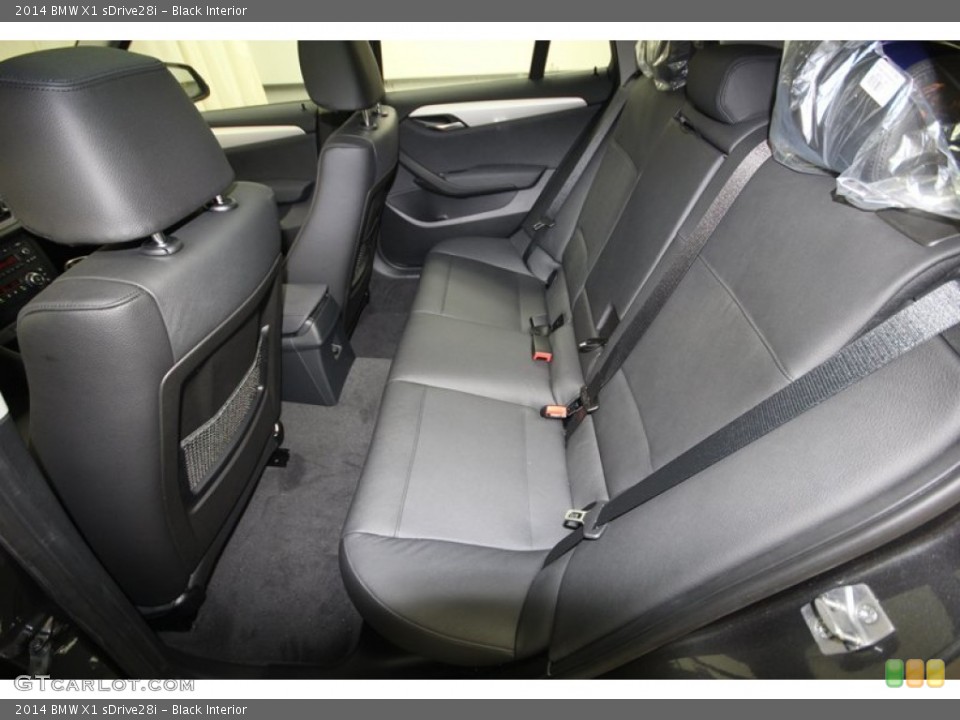 Black Interior Rear Seat for the 2014 BMW X1 sDrive28i #80191595