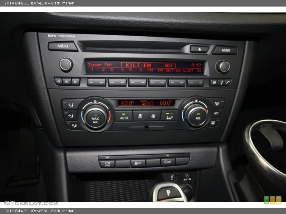 Black Interior Controls for the 2014 BMW X1 sDrive28i #80191690