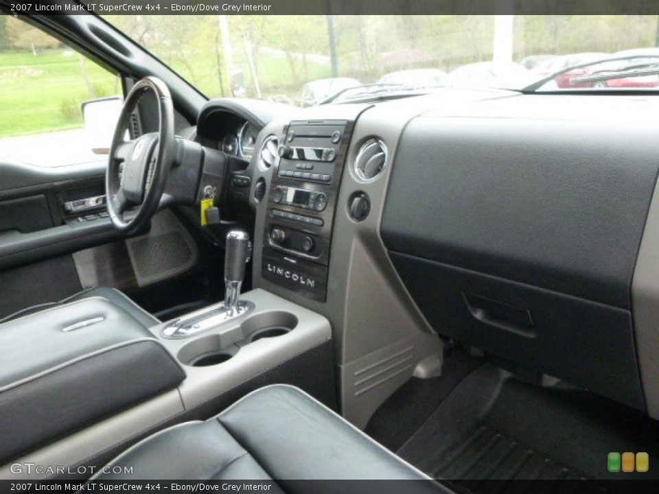 Ebony/Dove Grey Interior Dashboard for the 2007 Lincoln Mark LT SuperCrew 4x4 #80191740
