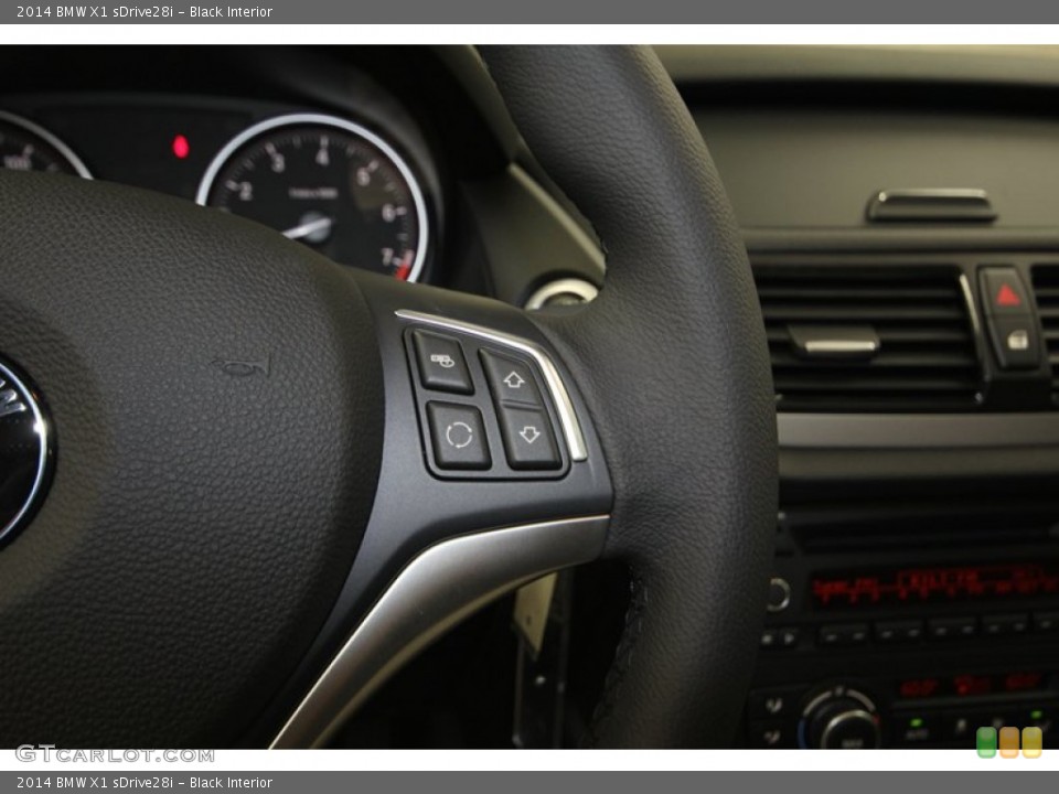 Black Interior Controls for the 2014 BMW X1 sDrive28i #80191767