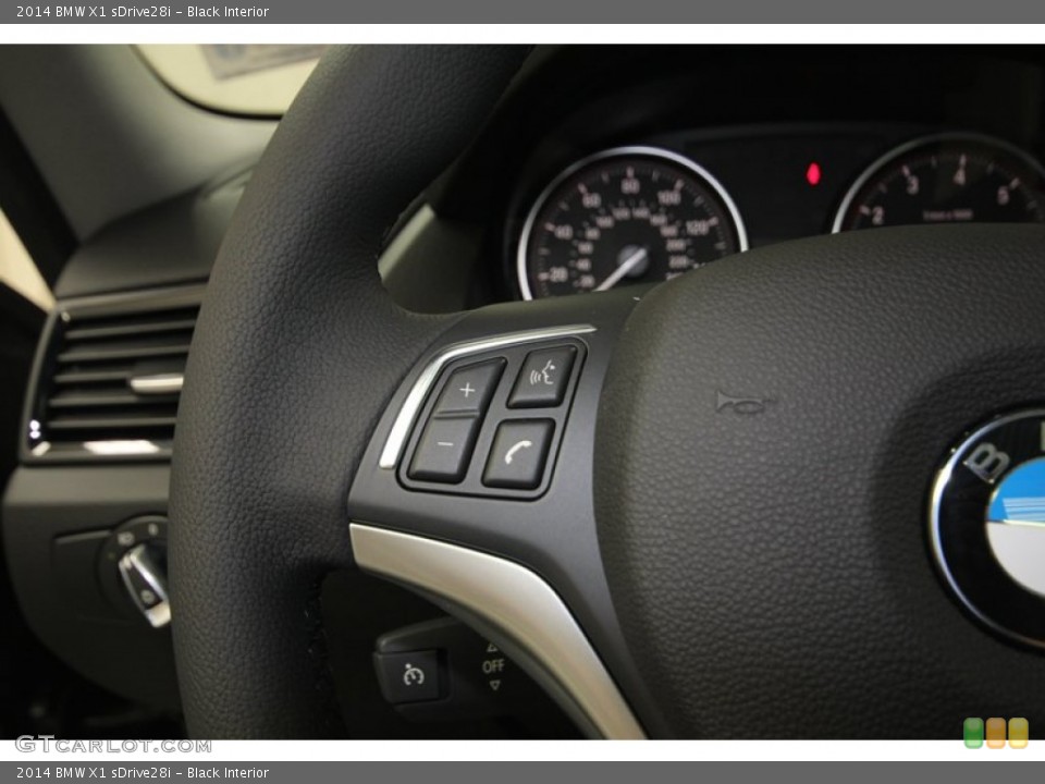 Black Interior Controls for the 2014 BMW X1 sDrive28i #80191786