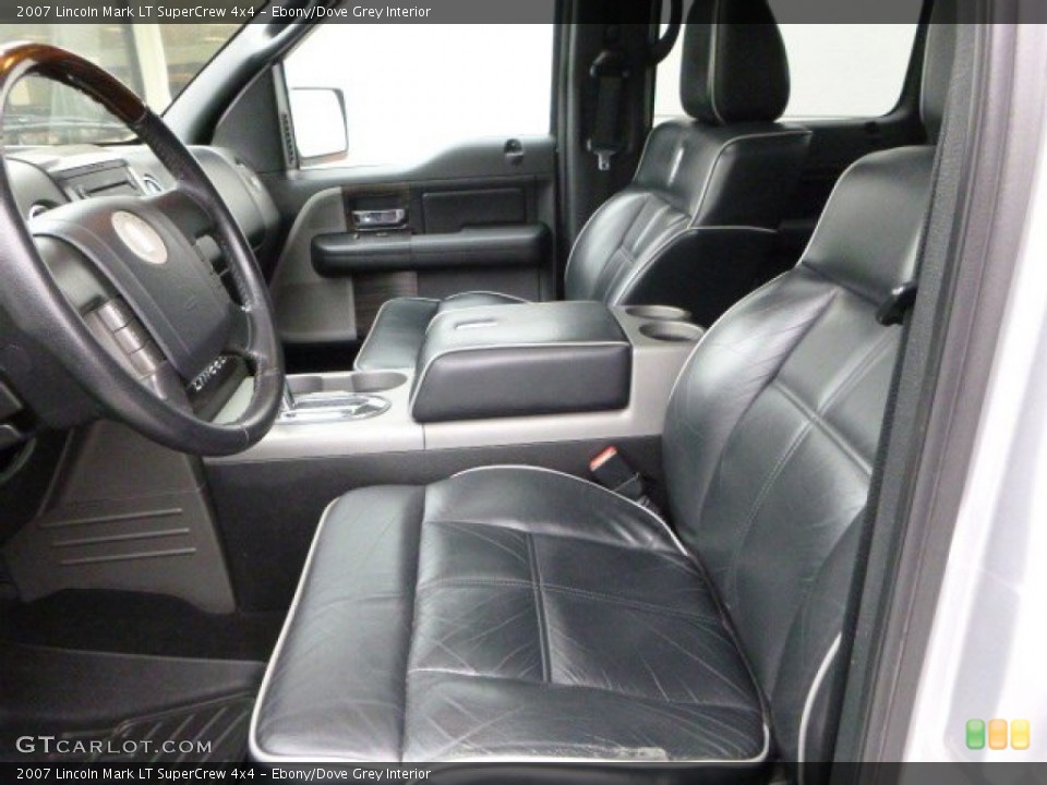 Ebony/Dove Grey Interior Photo for the 2007 Lincoln Mark LT SuperCrew 4x4 #80191792