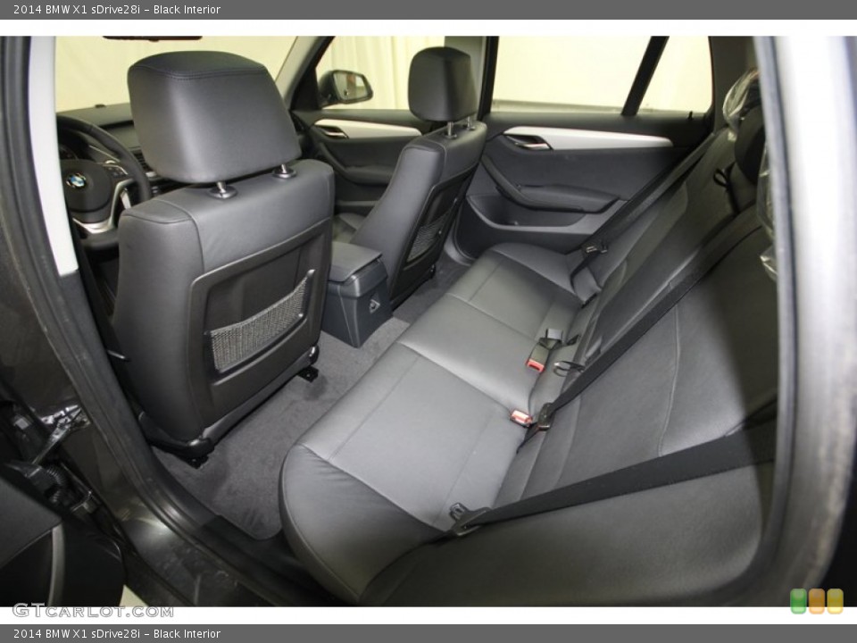Black Interior Rear Seat for the 2014 BMW X1 sDrive28i #80191798