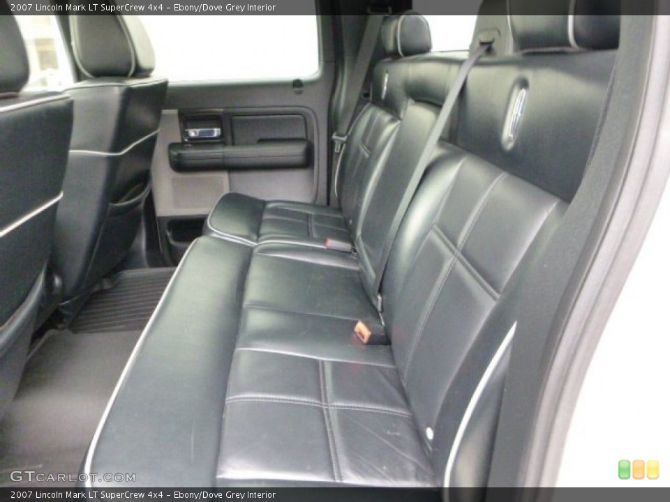 Ebony/Dove Grey Interior Rear Seat for the 2007 Lincoln Mark LT SuperCrew 4x4 #80191805