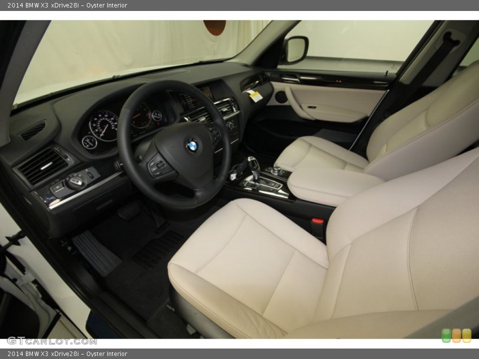 Oyster Interior Prime Interior for the 2014 BMW X3 xDrive28i #80192050