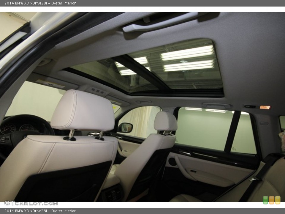 Oyster Interior Sunroof for the 2014 BMW X3 xDrive28i #80192367