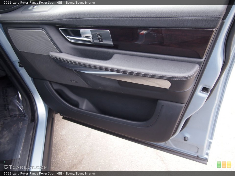 Ebony/Ebony Interior Door Panel for the 2011 Land Rover Range Rover Sport HSE #80194165
