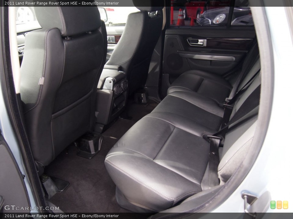 Ebony/Ebony Interior Rear Seat for the 2011 Land Rover Range Rover Sport HSE #80194300