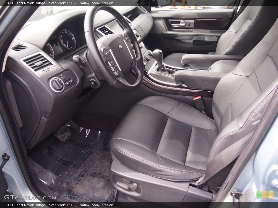 Ebony/Ebony Interior Prime Interior for the 2011 Land Rover Range Rover Sport HSE #80194339