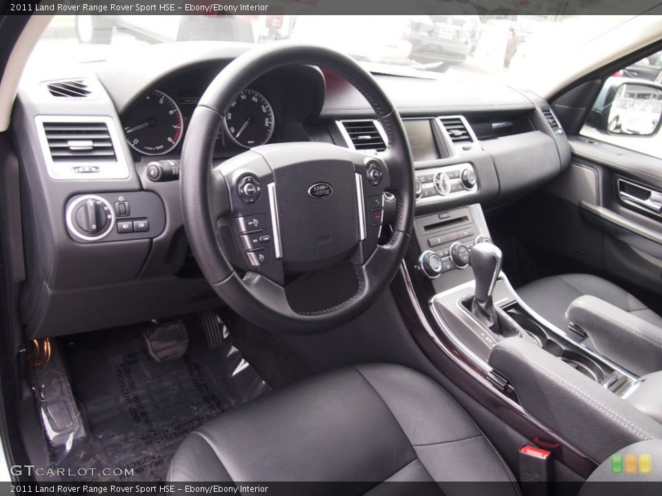 Ebony/Ebony Interior Dashboard for the 2011 Land Rover Range Rover Sport HSE #80194354