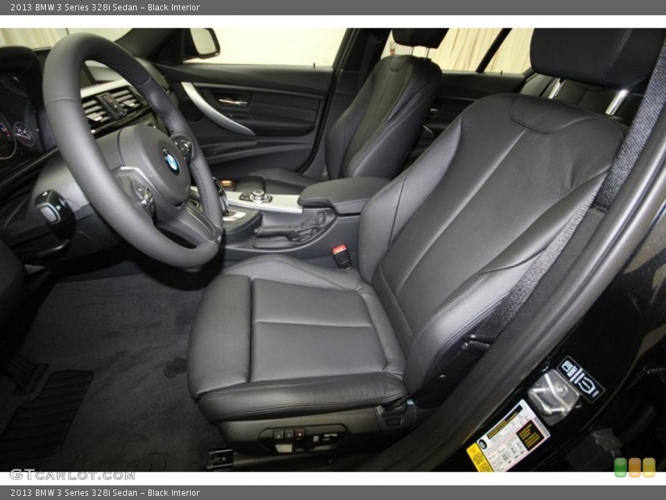 Black Interior Photo for the 2013 BMW 3 Series 328i Sedan #80195234