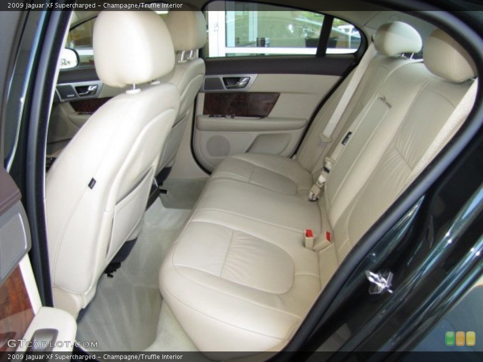Champagne/Truffle Interior Rear Seat for the 2009 Jaguar XF Supercharged #80197152