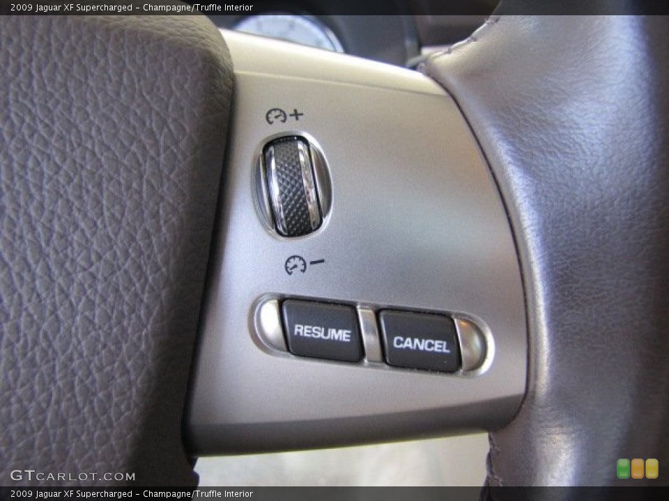 Champagne/Truffle Interior Controls for the 2009 Jaguar XF Supercharged #80197358