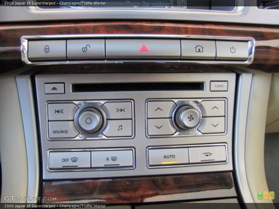 Champagne/Truffle Interior Controls for the 2009 Jaguar XF Supercharged #80197471