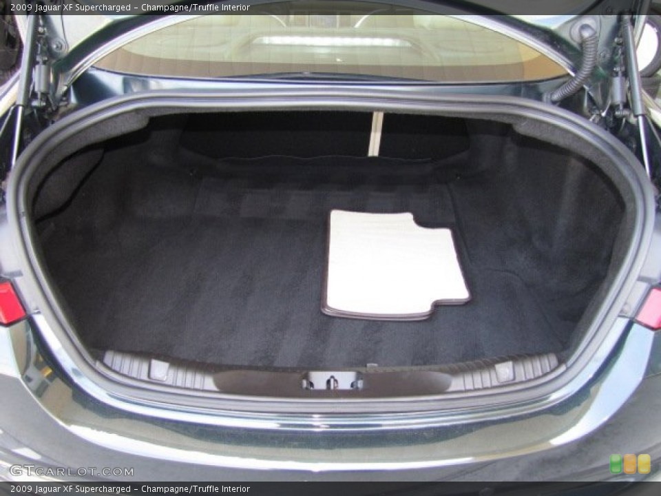Champagne/Truffle Interior Trunk for the 2009 Jaguar XF Supercharged #80197567