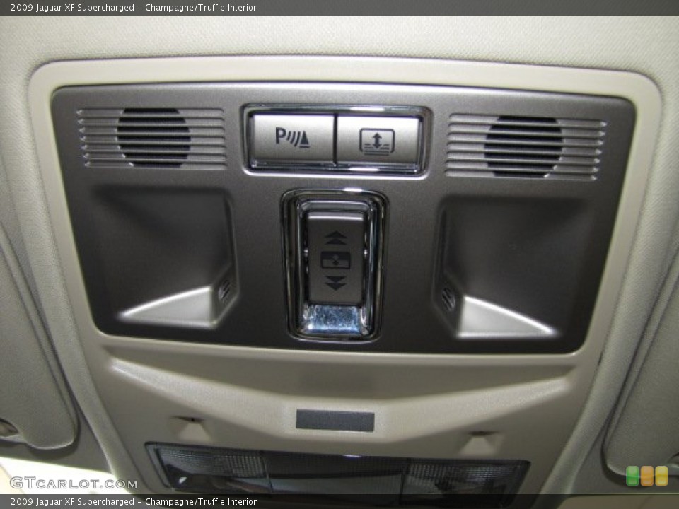 Champagne/Truffle Interior Controls for the 2009 Jaguar XF Supercharged #80197732