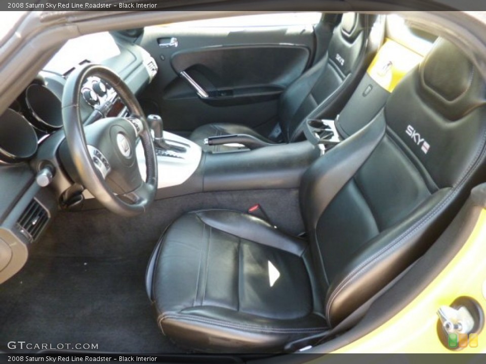 Black Interior Photo for the 2008 Saturn Sky Red Line Roadster #80198548