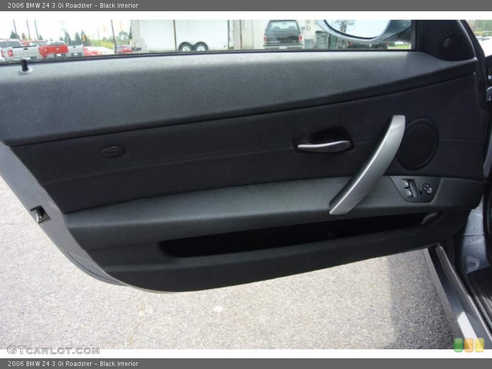 Black Interior Door Panel for the 2006 BMW Z4 3.0i Roadster #80199781