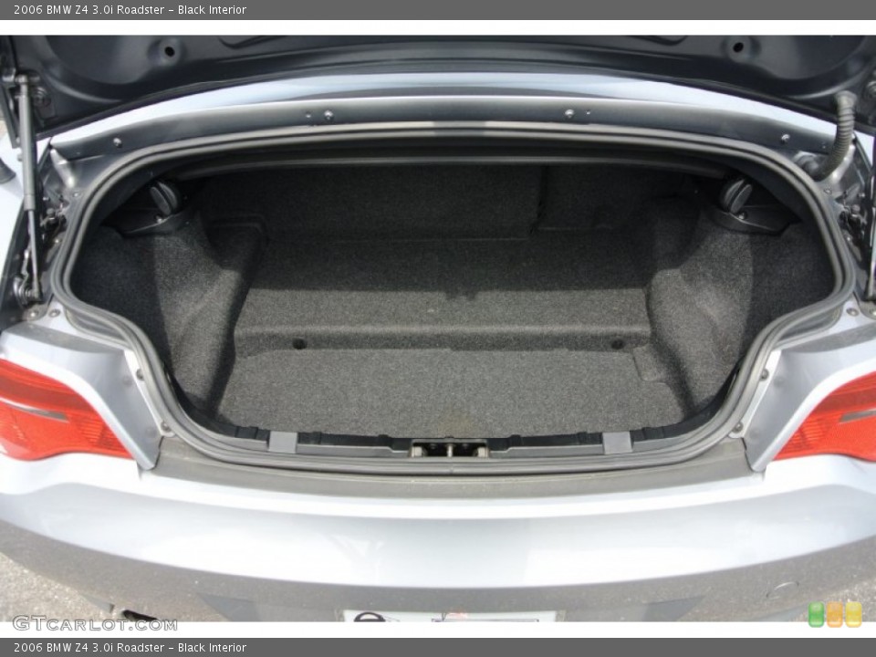 Black Interior Trunk for the 2006 BMW Z4 3.0i Roadster #80199874