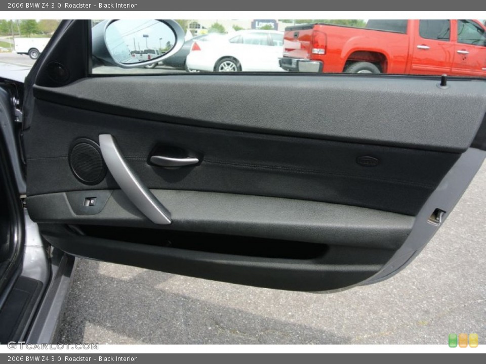 Black Interior Door Panel for the 2006 BMW Z4 3.0i Roadster #80199921