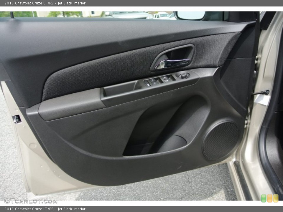 Jet Black Interior Door Panel for the 2013 Chevrolet Cruze LT/RS #80200114