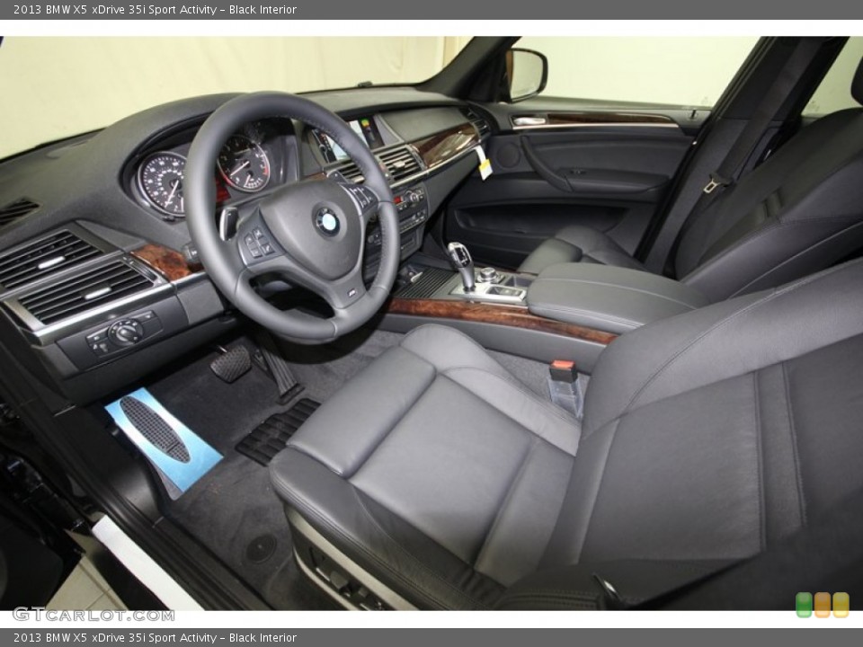 Black Interior Prime Interior for the 2013 BMW X5 xDrive 35i Sport Activity #80201419