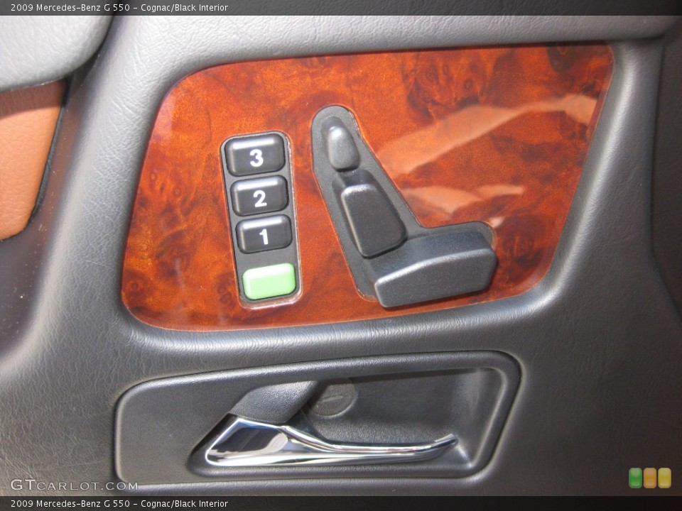 Cognac/Black Interior Controls for the 2009 Mercedes-Benz G 550 #80201458