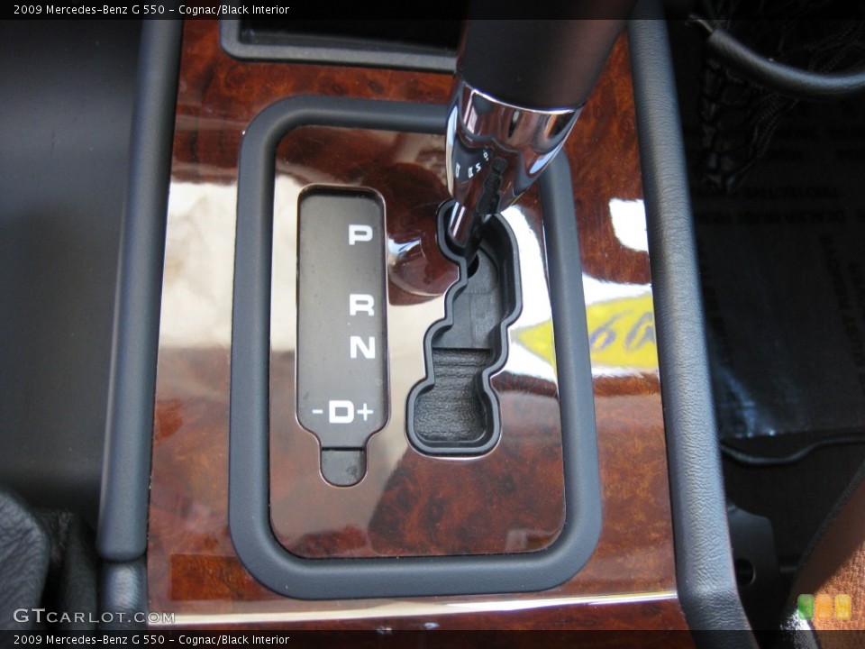 Cognac/Black Interior Transmission for the 2009 Mercedes-Benz G 550 #80202028