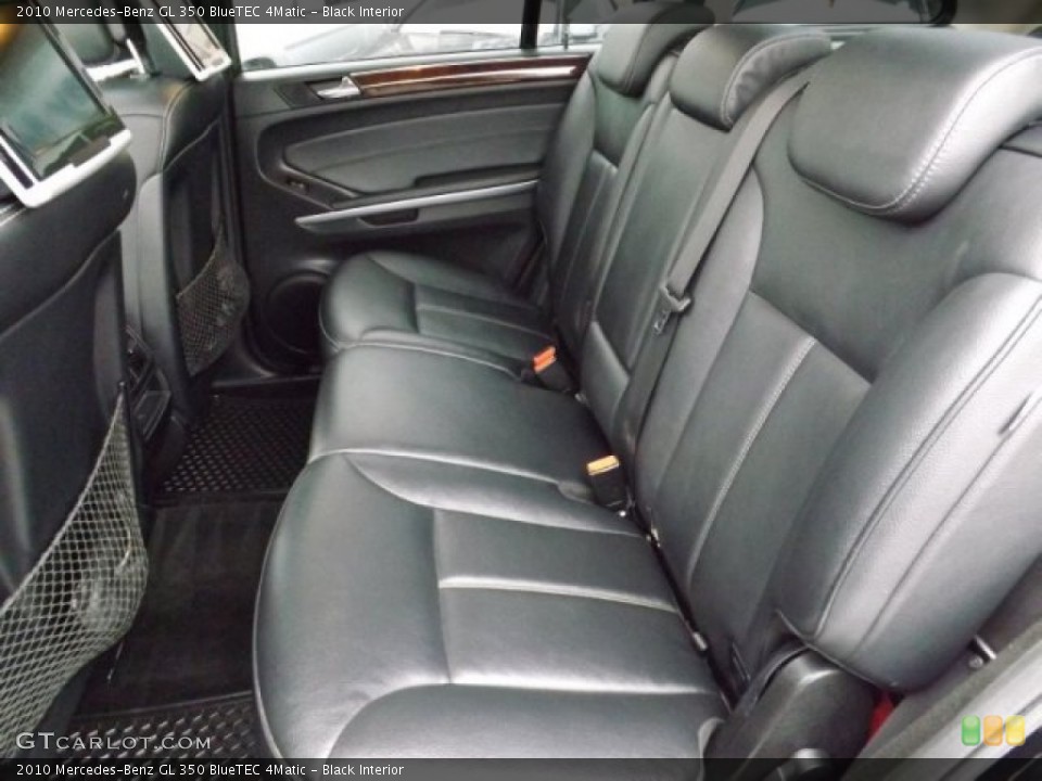 Black Interior Rear Seat for the 2010 Mercedes-Benz GL 350 BlueTEC 4Matic #80202842