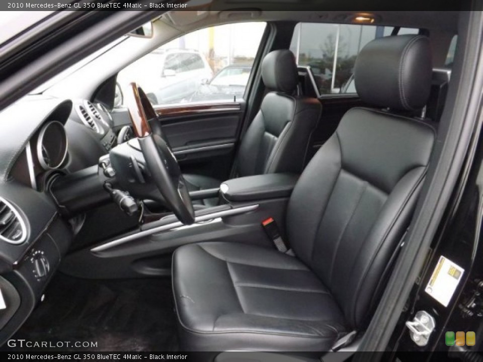 Black Interior Front Seat for the 2010 Mercedes-Benz GL 350 BlueTEC 4Matic #80202903