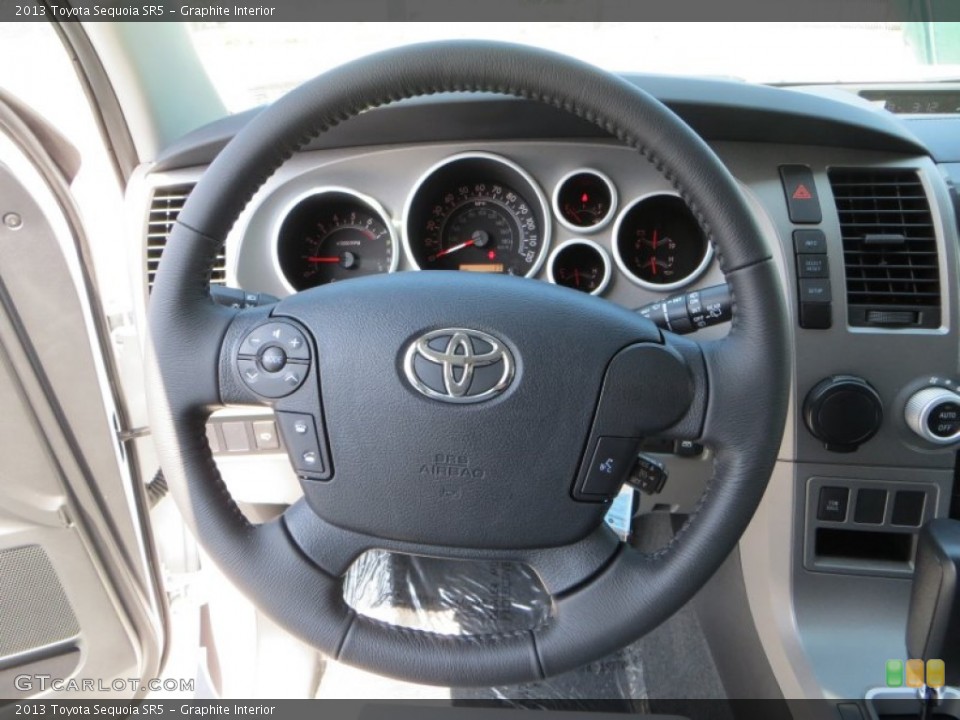 Graphite Interior Steering Wheel for the 2013 Toyota Sequoia SR5 #80204452