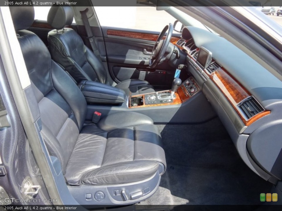 Blue Interior Photo for the 2005 Audi A8 L 4.2 quattro #80206312