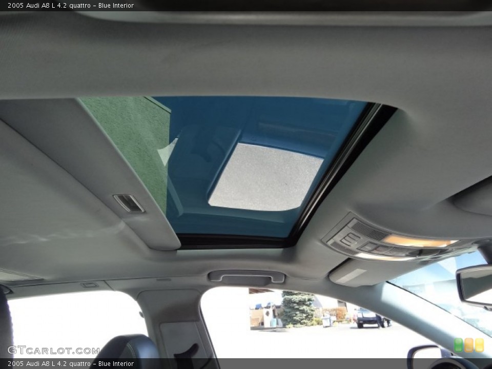 Blue Interior Sunroof for the 2005 Audi A8 L 4.2 quattro #80206345